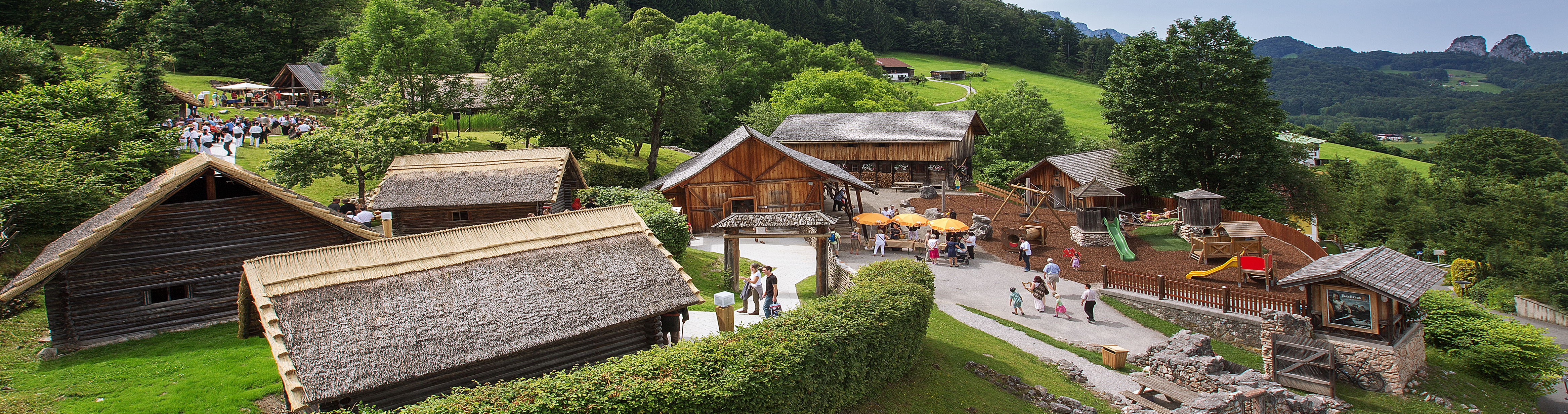 Im Keltendorf Salina der Salzwelten Hallein wird Geschichte lebendig! © Salzwelten Hallein, Foto: Kossmann