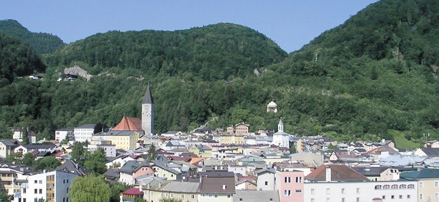 Hallein von Osten © Stadtgemeinde Hallein