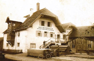 Heuberger Vollgatter-und Spaltsägewerk 1908