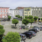 Oberer Stadtplatz in Inn-Salzach-Bauweise. © S. Schwedler