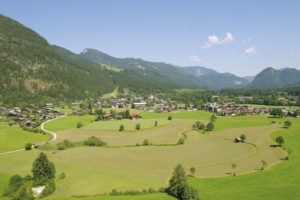 Blick auf Lofer im Sommer. © Marktgemeinde Lofer