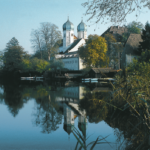 Benediktinerkloster mit Kirche St. Lambert in Seeon © C. Soika