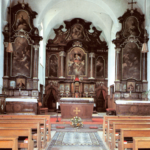 Innenansicht der ehemaligen Kapuziner-Klosterkirche © H. Dopsch