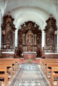 Innenansicht der ehemaligen Kapuziner-Klosterkirche © H. Dopsch