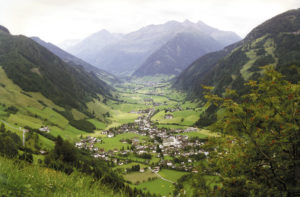 Der Markt Rauris gegen den Talschluss heute. © S. Kopp, Talmuseum Rauris; Repro SLA