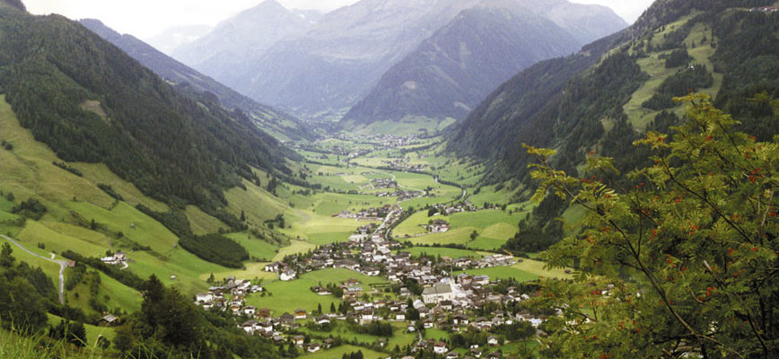 Der Markt Rauris gegen den Talschluss heute. © S. Kopp, Talmuseum Rauris; Repro SLA