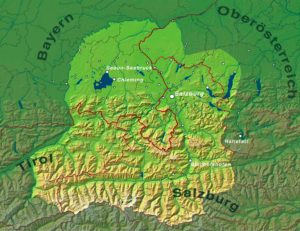 Das Territorium von IUVAVUM (C. Uhlir & K. Schaller, 2007)