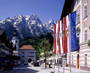 Heutiger Marktplatz in Kuchl © Marktgemeinde Kuchl