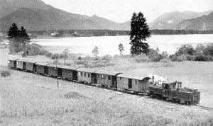 Die Ischlerbahn fuhr bis ins Jahr 1957 mitten durch das Hochmoor © A. Luft