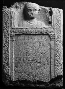 Portraitstele des Peregrinus © Salzburg Museum, Foto O. Harl 2004