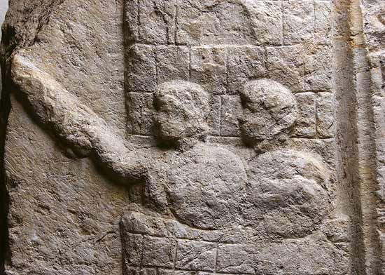 Relief eines Grabbaues © O. Harl 2004