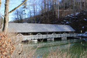 Seeklause am Ausfluss des Königssees © Tourist-Information Schönau a. Königssee