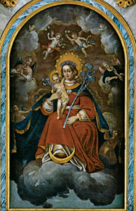 Das Gnadenbild orientiert sich an "Maria Dorfen" © J. Lang
