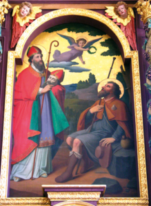 Hochaltarbild mit den hll. Dionysius und Koloman © H. Roth