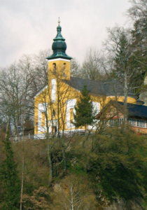 Wallfahrtskirche St. Pankraz nahe Nußdorf am Haunsberg © H. Roth