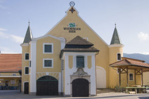 Die Gebäude der Brauerei Wieninger in Teisendorf © ROHA Fotothek Teisendorf